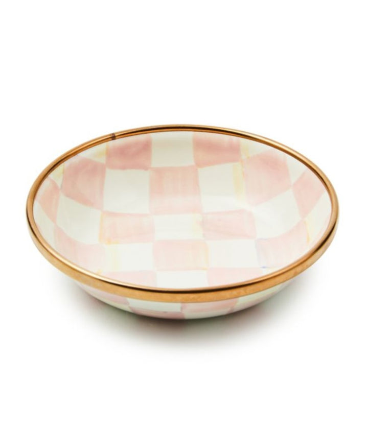 Rosy Check Dipping Bowl