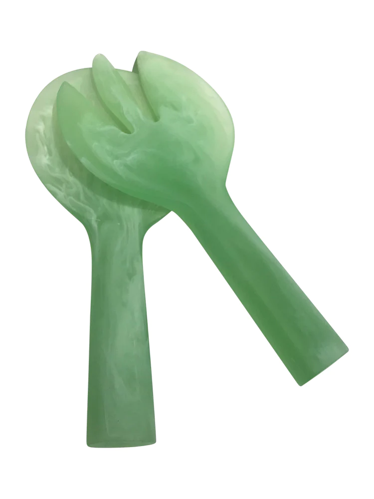 Jumbo Servers 2pc Mint Swirl