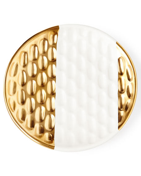 Truro Canape Plates S/4 - Gold