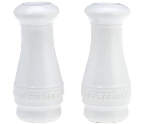 Salt and Pepper Shakers White