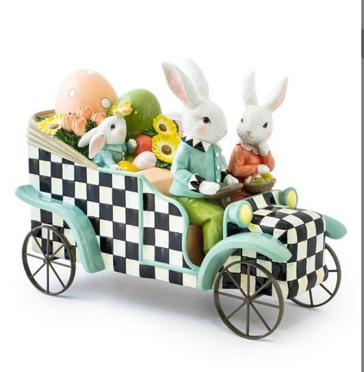 Spring Fling Rabbit Car