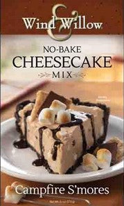No Bake Cheesecake Mix Campfire S'mores