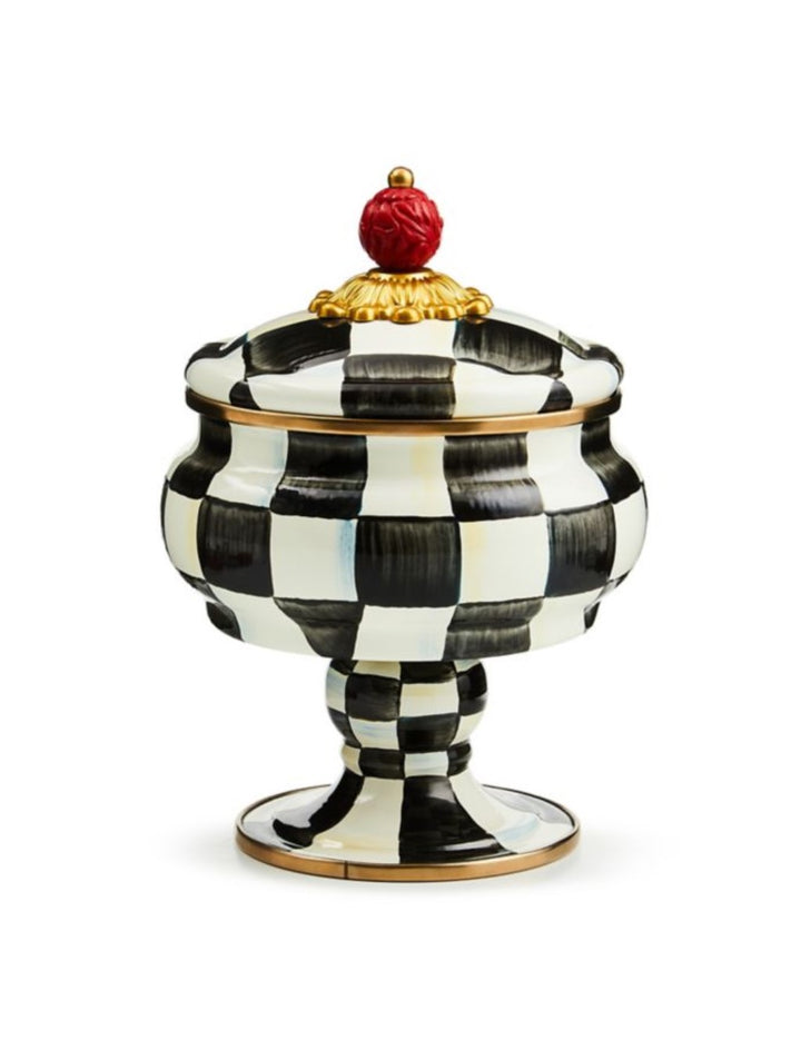 Courtly Check Curiosity Pot