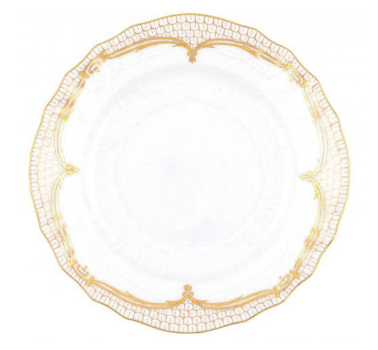 Golden Elegance Bread & Butter Plate