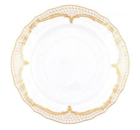 Golden Elegance Bread & Butter Plate