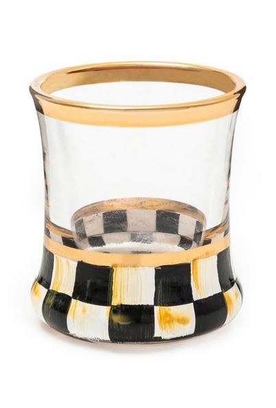 Courtly Check Shot Glass