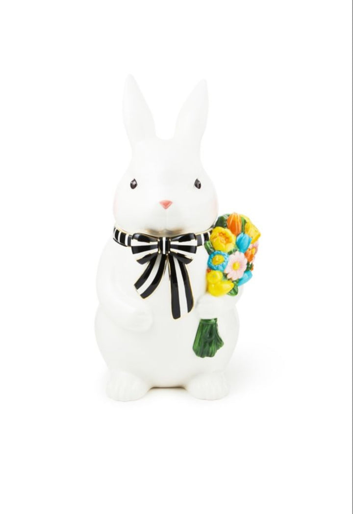 Calico Bunny Cookie Jar