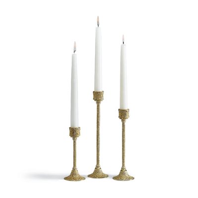 Gold Windsor Candlestick-Med
