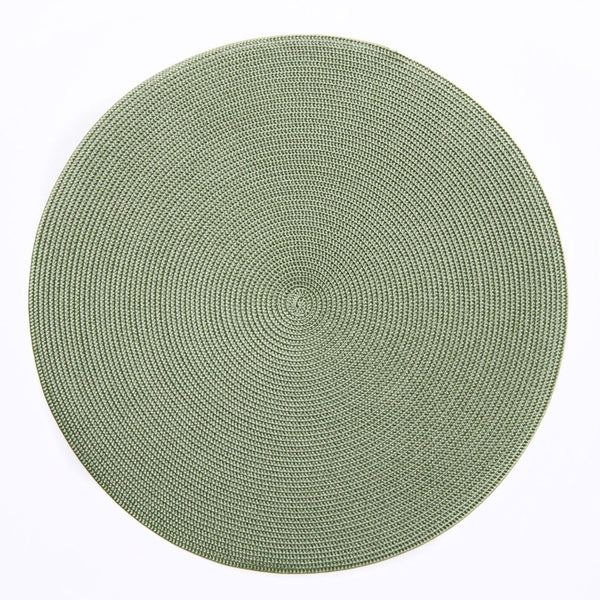 Sherbert Triple Braid Placemat Moss