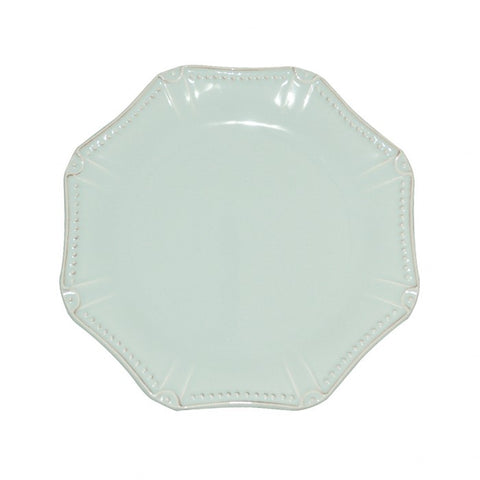 Isabella Octagonal Dinner Plate-Ice Blue
