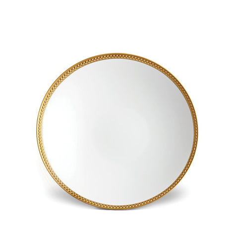 Soie Tressee Soup Plate Gold
