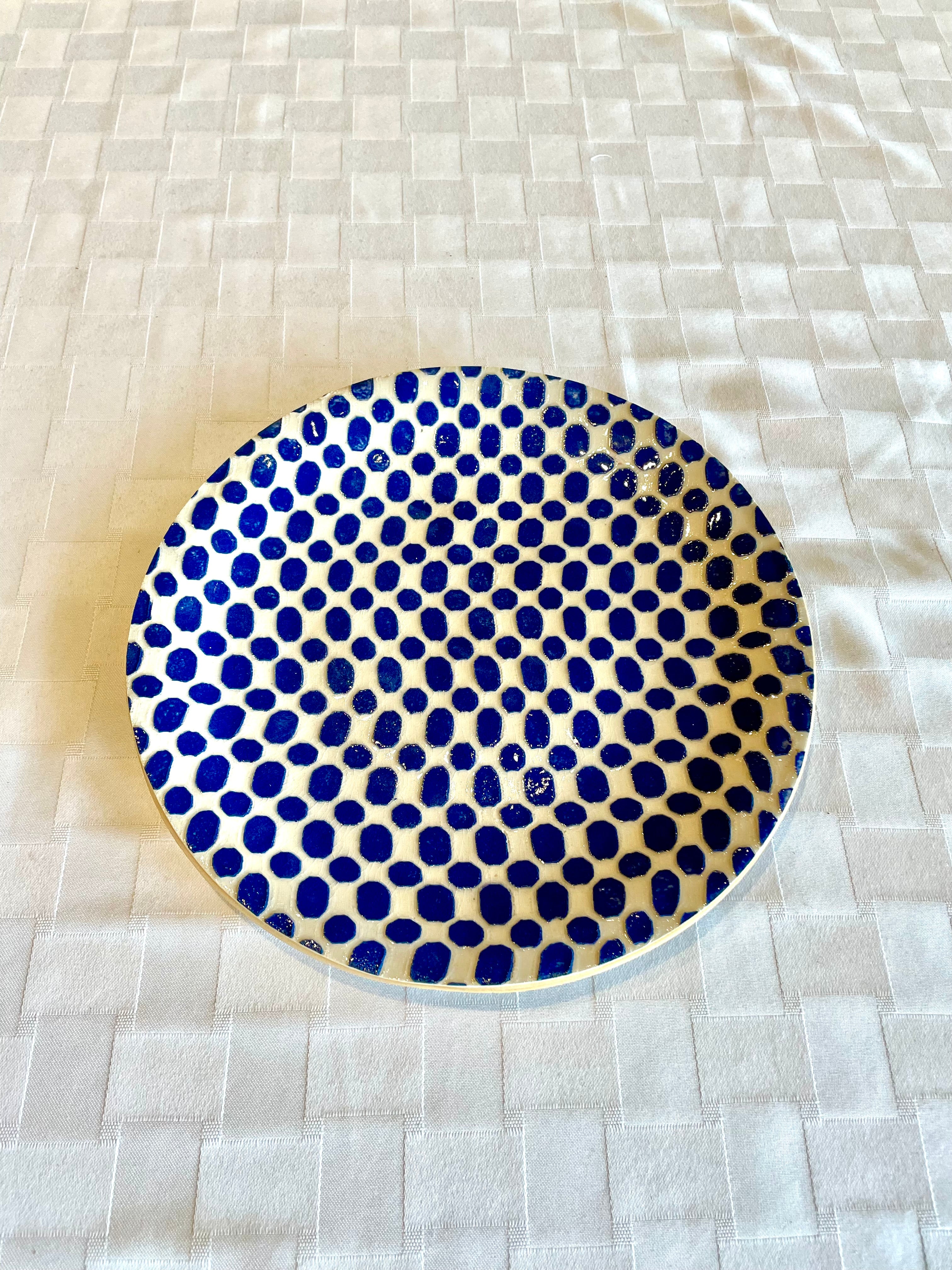 Dot Lapis Salad Plate