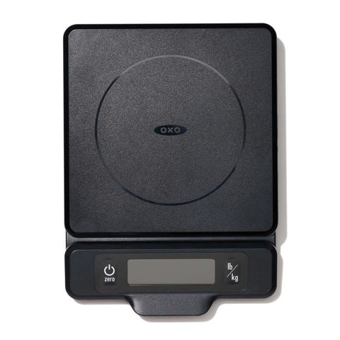 5-lb Food Scale with Pull Out Display- Black