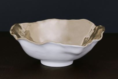 Thanni Maia Large Bowl- White