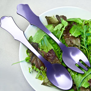 Salad Set 2pc Purple