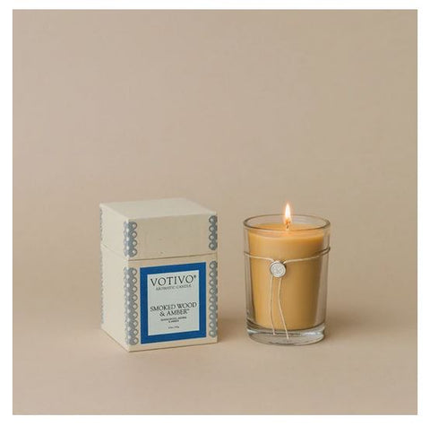 Aromatic Candle Smoked Wood & Amber 6.8oz