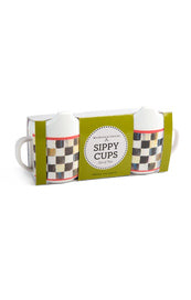 Courtly Check Sippy Cups Set of 2