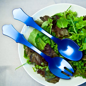 Salad Set 2pc Lapis Blue