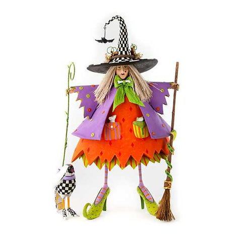 Patience Brewster Raggedy Witch Figure