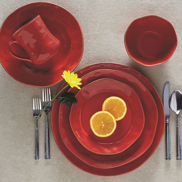 Cantaria Dinner Plate - Poppy Red