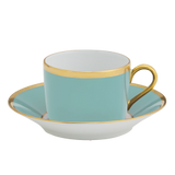 Arc En Ciel  Mint Tea Cup/Saucer