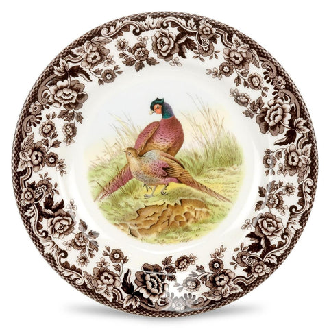 Woodland Salad Plate -Pheasant