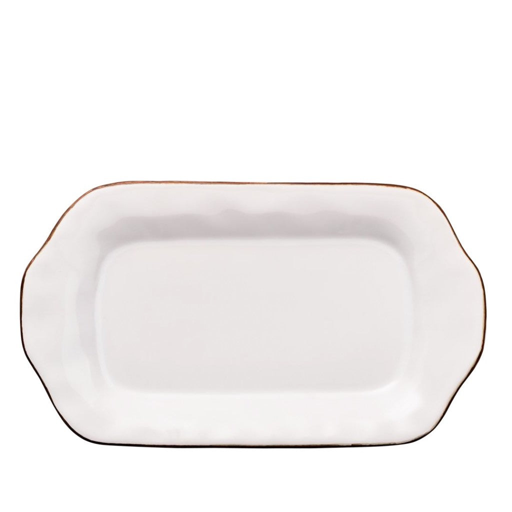 Cantaria Butter/Sauce Server Tray White