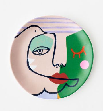 Picasso Plate Melamine- 11"