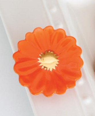 Orange Daisy Mini Charm