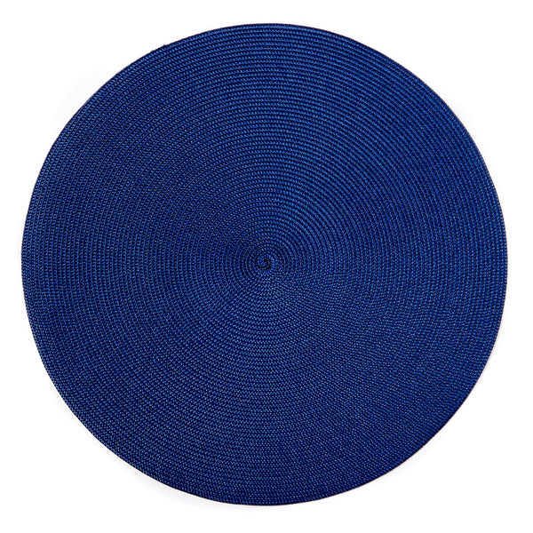 Linen Triple Braid Placemat Oxford Blue