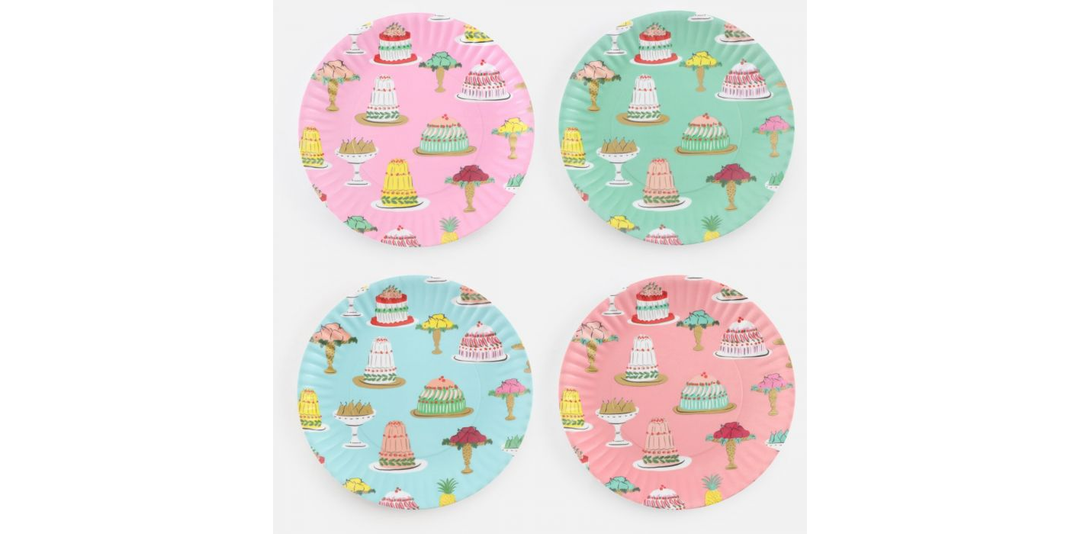 Everday Treats Melamine "Paper" Plate  S/4