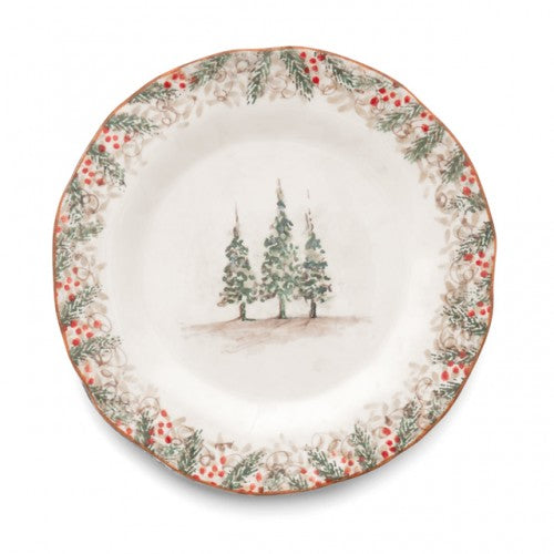 Arte Italica Natale Dinner Plate