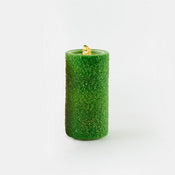 Water Wick Candle with Remote Green