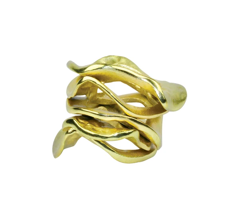 Flux Napkin Ring Gold
