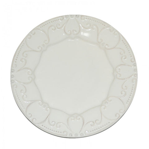 Isabella Salad Plate - Ivory