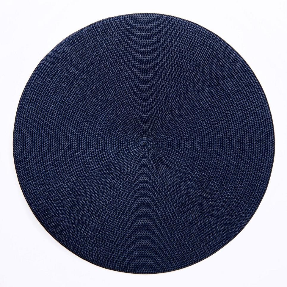 Looped Edge Placemat Navy