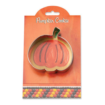 Pumpkin Cookie Cutter Carded