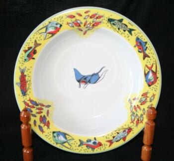 Bopla Original Deep Plate Yellow Vasco da Gama