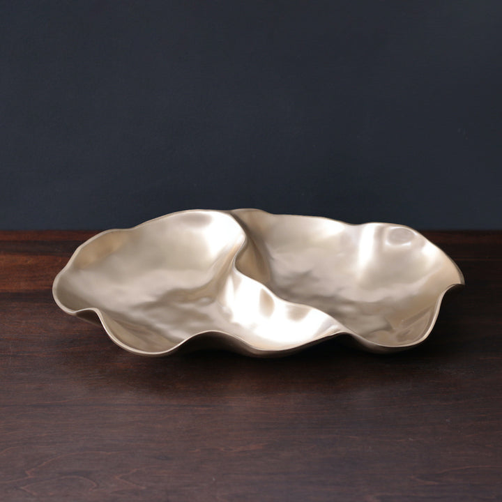 Sierra Modern Onyx Double Dip Gold