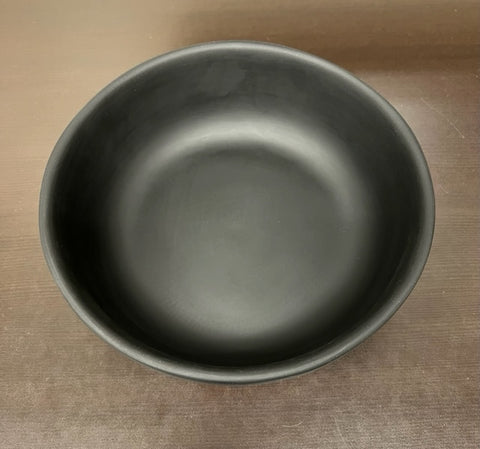 Round Bowl Medium Solid Black
