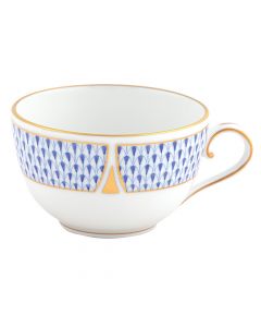 Art Deco  Tea Cup Blue