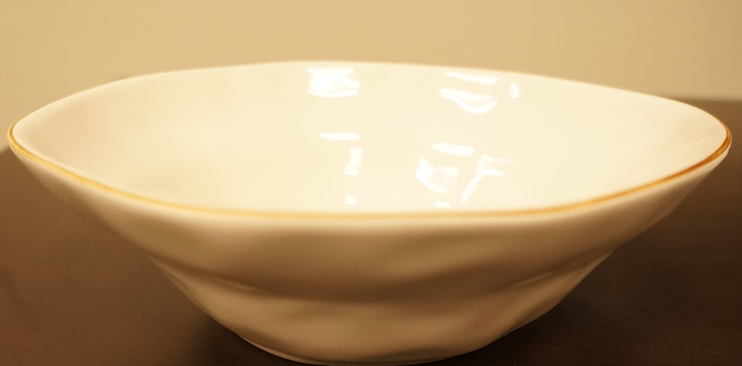 Cantaria Small Serving Bowl - Ivory