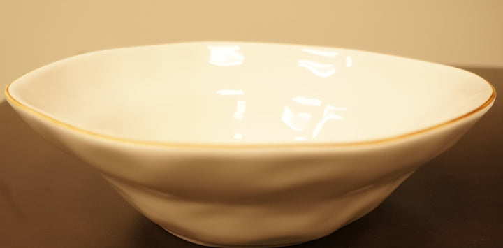 Cantaria Small Serving Bowl - Ivory