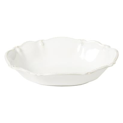 Berry & Thread Whitewash 10" Oval Serving Bowl