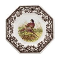 Woodland Octagonal Plate Pheasant