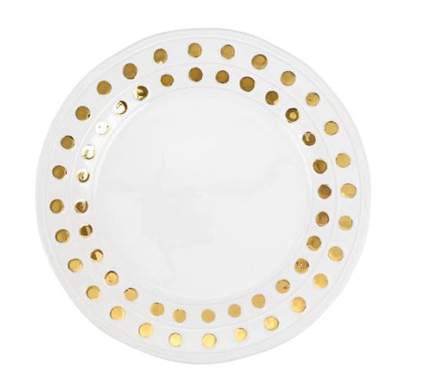 Medici Gold Round Platter Large