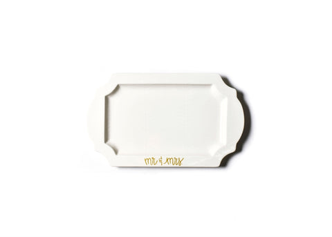 Mr and Mrs Traditional Tray White