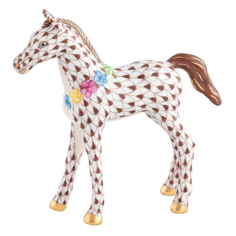 Foal with Flowers Chocolate
