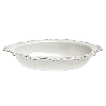 Berry & Thread Large Oval Baker 18" Whitewash