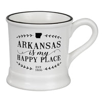 Arkansas Happy Place Mug